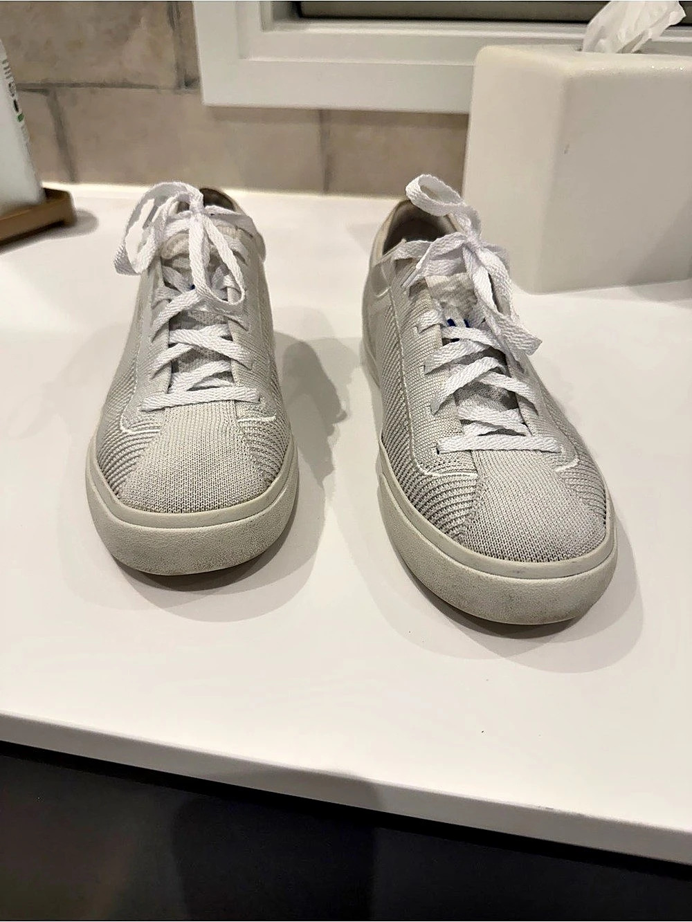Rothy's The Original Sneaker in White size 8